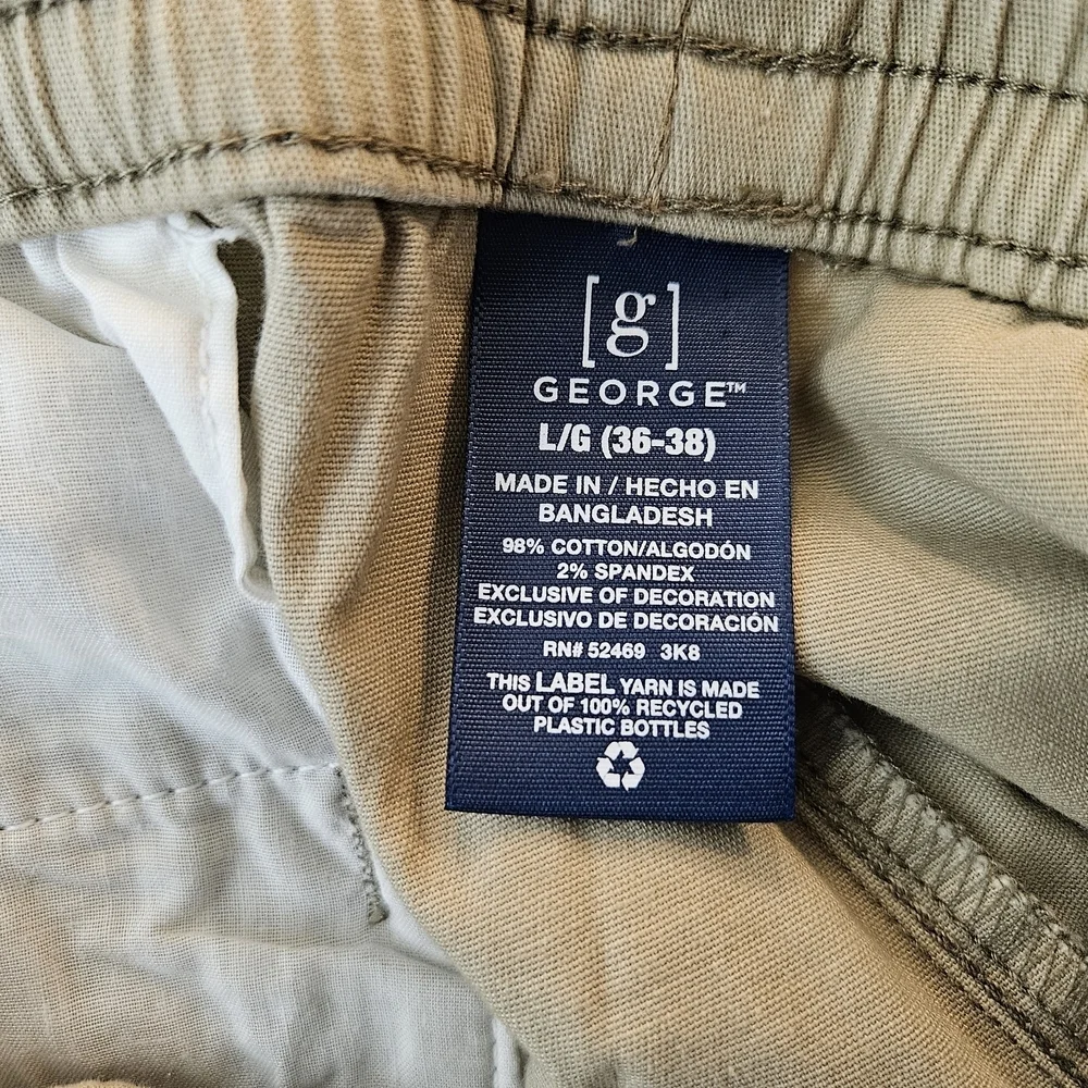 George Tan Youth Jogger Size Large (36-38) NWT